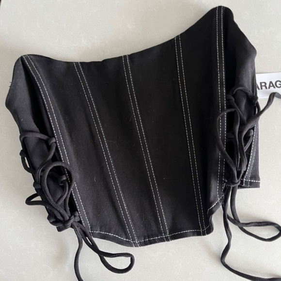 Garage Lace Up Corset Top - Picture 2 of 3